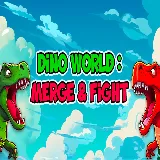 Dino World: Merge & Fight